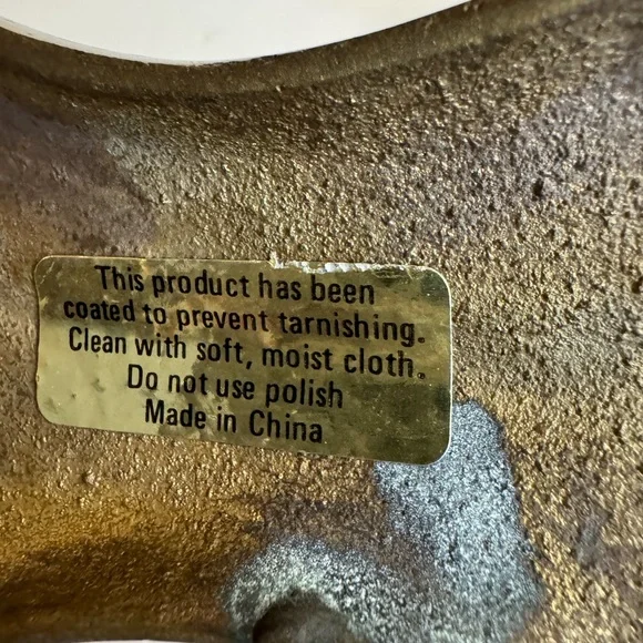 2 PartyLite Vintage Hollywood Regency Art Deco brass wall sconces. - Picture 4 of 6